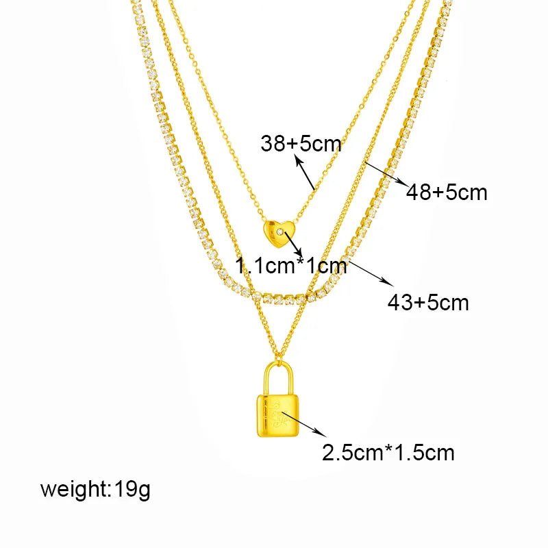 Layered Locket Necklace - Sassy Inspiration