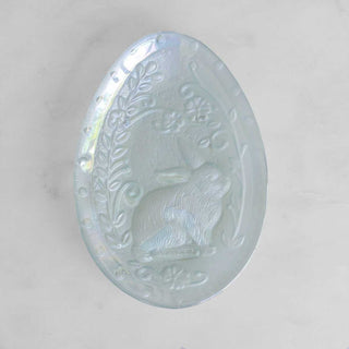 Leah Egg Glass Plate - Sassy Inspiration