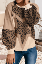 Leopard Star Pullover - Sassy Inspiration