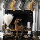 Luminous Reindeer Statue - Silver - Sassy Inspiration