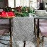 Luminous Table Runner - 72 - Silver - Sassy Inspiration