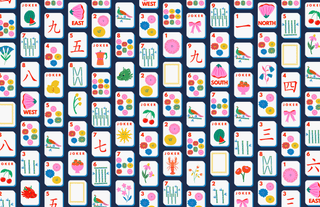 Mahjong Madness Vol. 2 Tray Insert Set – Set of 10 (11x17) - Sassy Inspiration