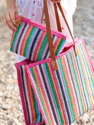 MAYA ZIP POUCH, MULTI - Sassy Inspiration