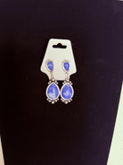 Midnight Sky Teardrop Statement Earrings - Sassy Inspiration