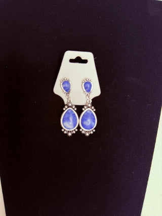 Midnight Sky Teardrop Statement Earrings - Sassy Inspiration