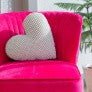 Montaigne Heart Shaped Pillow - Sassy Inspiration