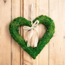 Moss Heart Decor - Sassy Inspiration