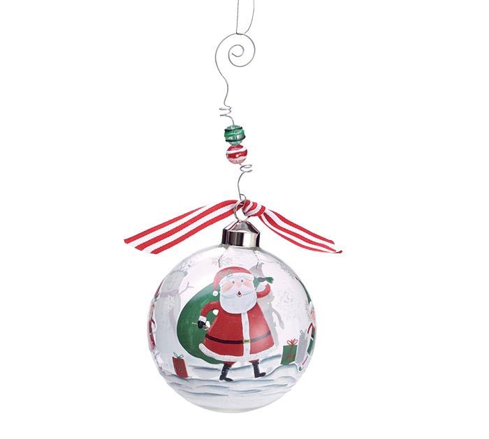 ORNAMENT SANTA SNOWMAN ELF - Sassy Inspiration