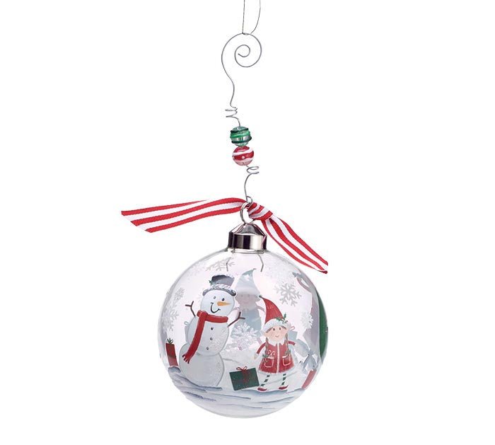 ORNAMENT SANTA SNOWMAN ELF - Sassy Inspiration