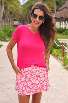 Playful Everyday Skort - Gingham Garden Party - Sassy Inspiration