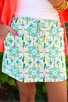 Playful Everyday Skort - Palm Haven - Sassy Inspiration