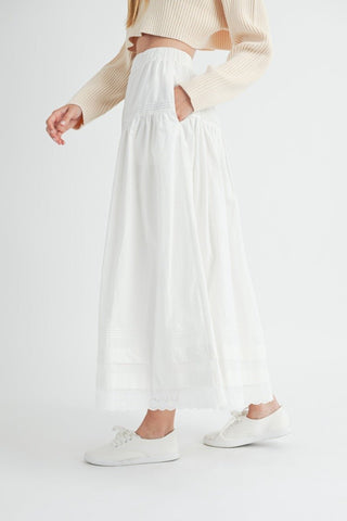 Poplin midi skirt - Sassy Inspiration