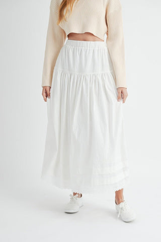 Poplin midi skirt - Sassy Inspiration