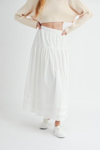 Poplin midi skirt - Sassy Inspiration