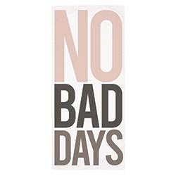 Quick Dry Oversized Beach Towel - No Bad Days - Sassy Inspiration