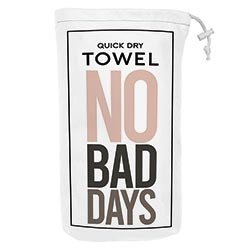 Quick Dry Oversized Beach Towel - No Bad Days - Sassy Inspiration
