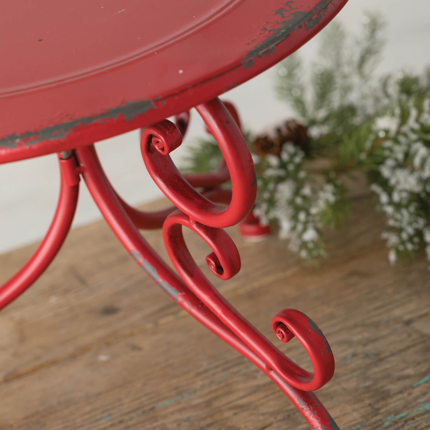 RED TABLETOP STANDS S/2 - Sassy Inspiration