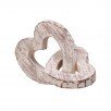 RESIN INTERLOCKING HEARTS 8.5" - Sassy Inspiration