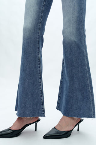 Retro Revival High Rise Flare Jeans by Bayeas - Sassy Inspiration