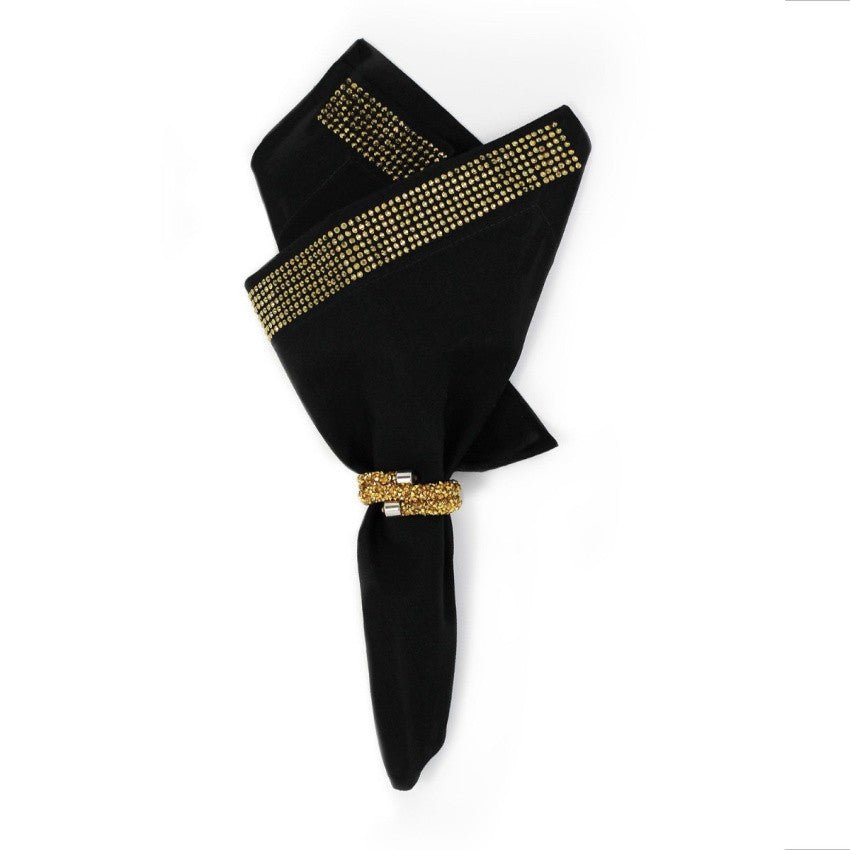 Rhinestone - Edge Napkins (Set of 2) - Sassy Inspiration