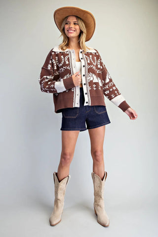 Saddle & Bloom Western Cardigan - Sassy Inspiration
