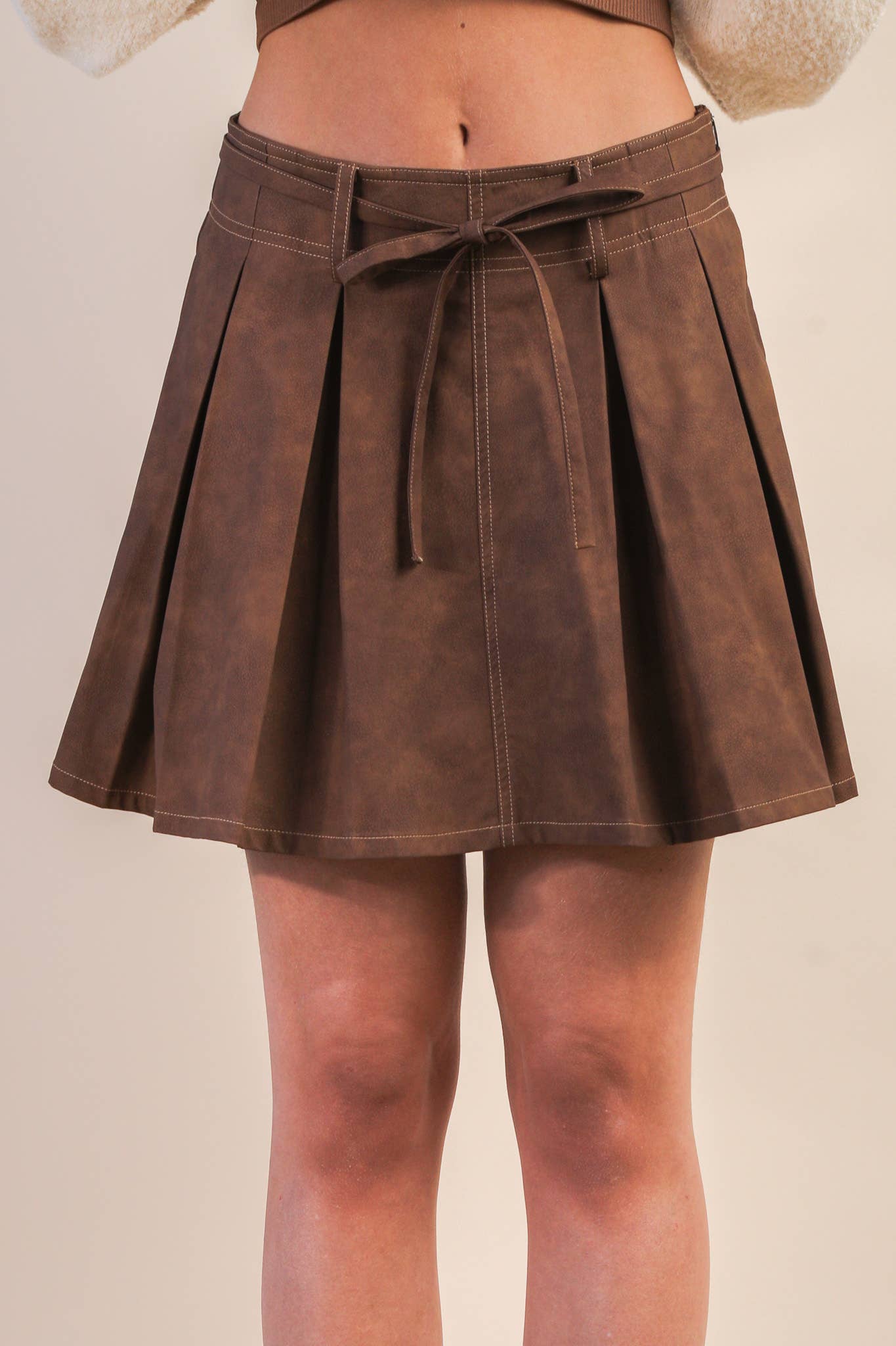 Sadie Pleated Mini Skort - Sassy Inspiration