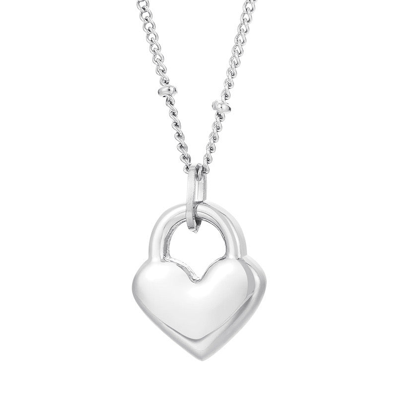 Simple Heart Necklace (Various Styles) - Sassy Inspiration