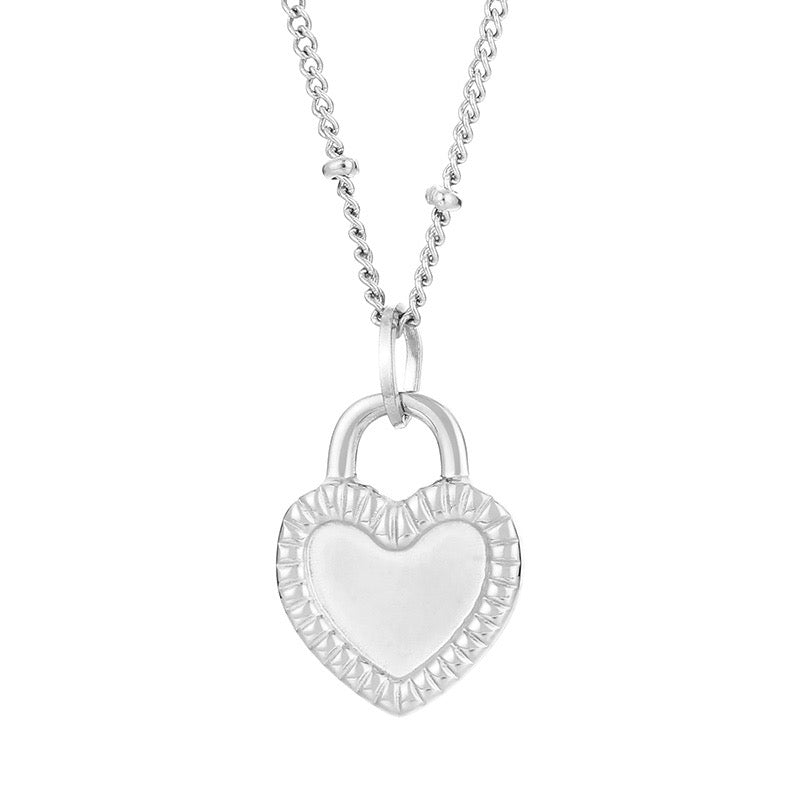 Simple Heart Necklace (Various Styles) - Sassy Inspiration