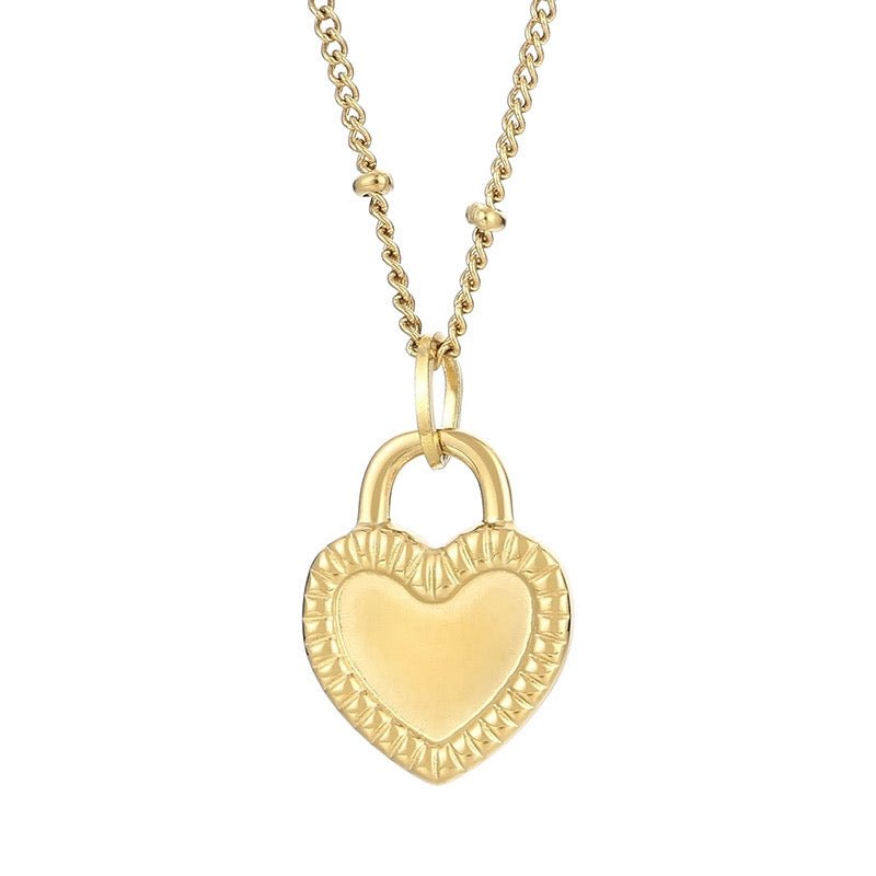 Simple Heart Necklace (Various Styles) - Sassy Inspiration