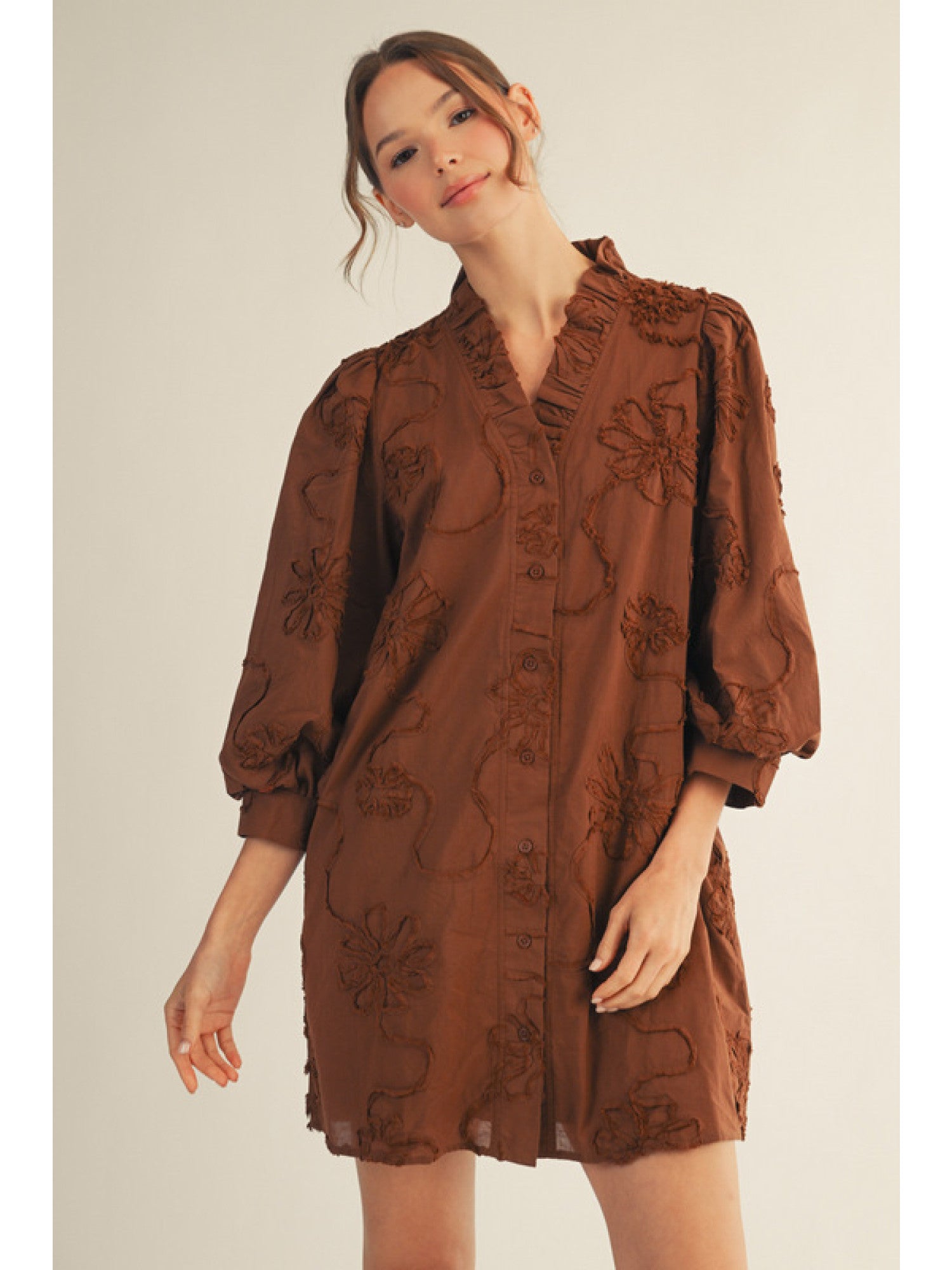 Sophia Floral Mini Dress - Sassy Inspiration