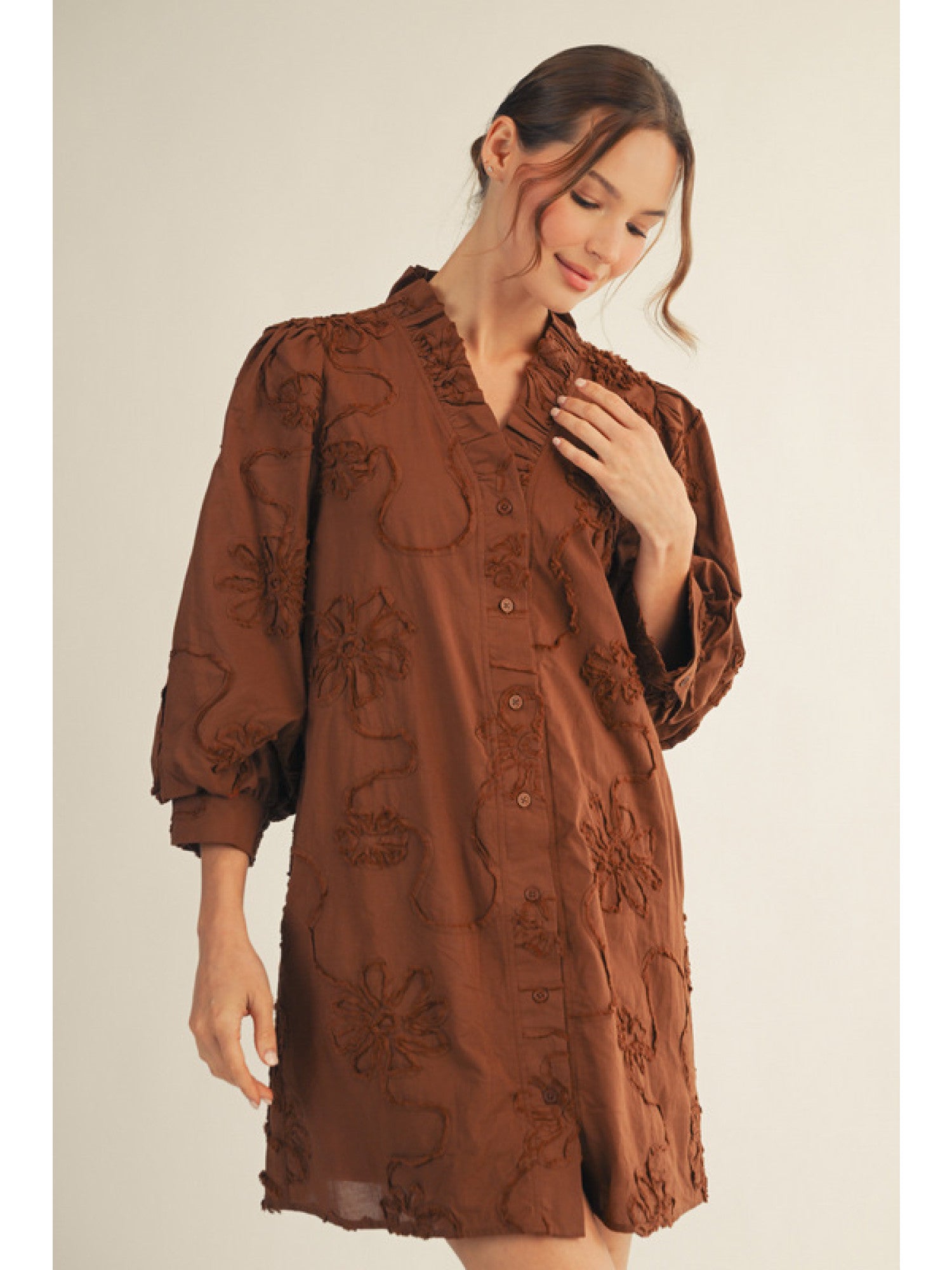 Sophia Floral Mini Dress - Sassy Inspiration