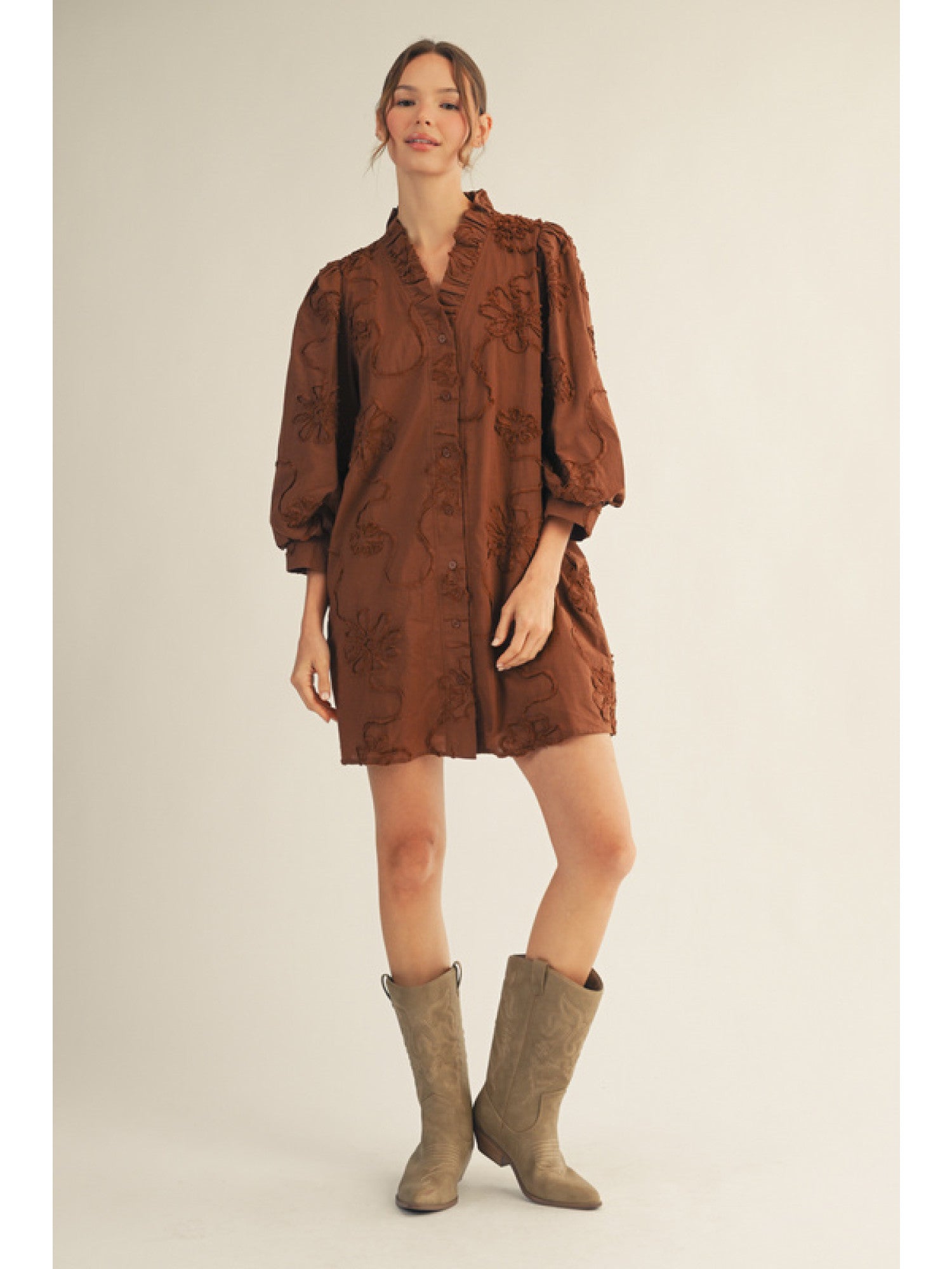 Sophia Floral Mini Dress - Sassy Inspiration