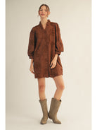 Sophia Floral Mini Dress - Sassy Inspiration