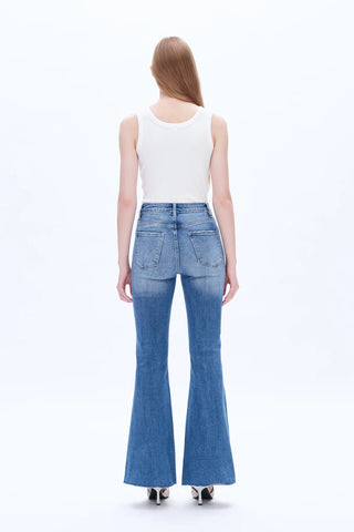 Southern High - Rise Flare Denim – Southern Wash - Sassy Inspiration