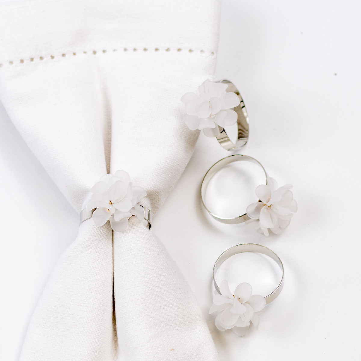 Spring Bouquet Napkin Rings (set of 4) - Sassy Inspiration