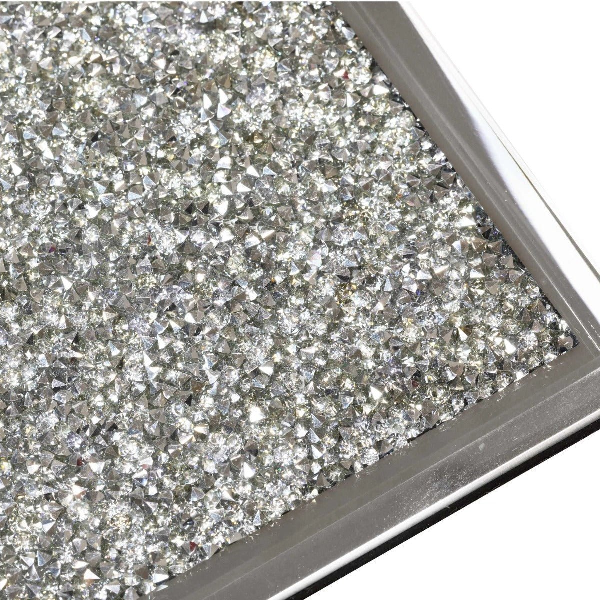 Square Crystal Filled Charger - Sassy Inspiration