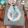 Square Crystal Filled Charger - Sassy Inspiration