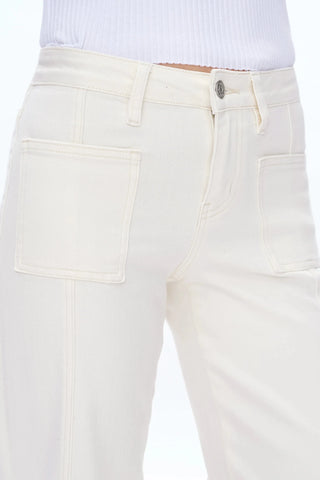Starlight Mid - Rise Wide Leg Jeans - Sassy Inspiration