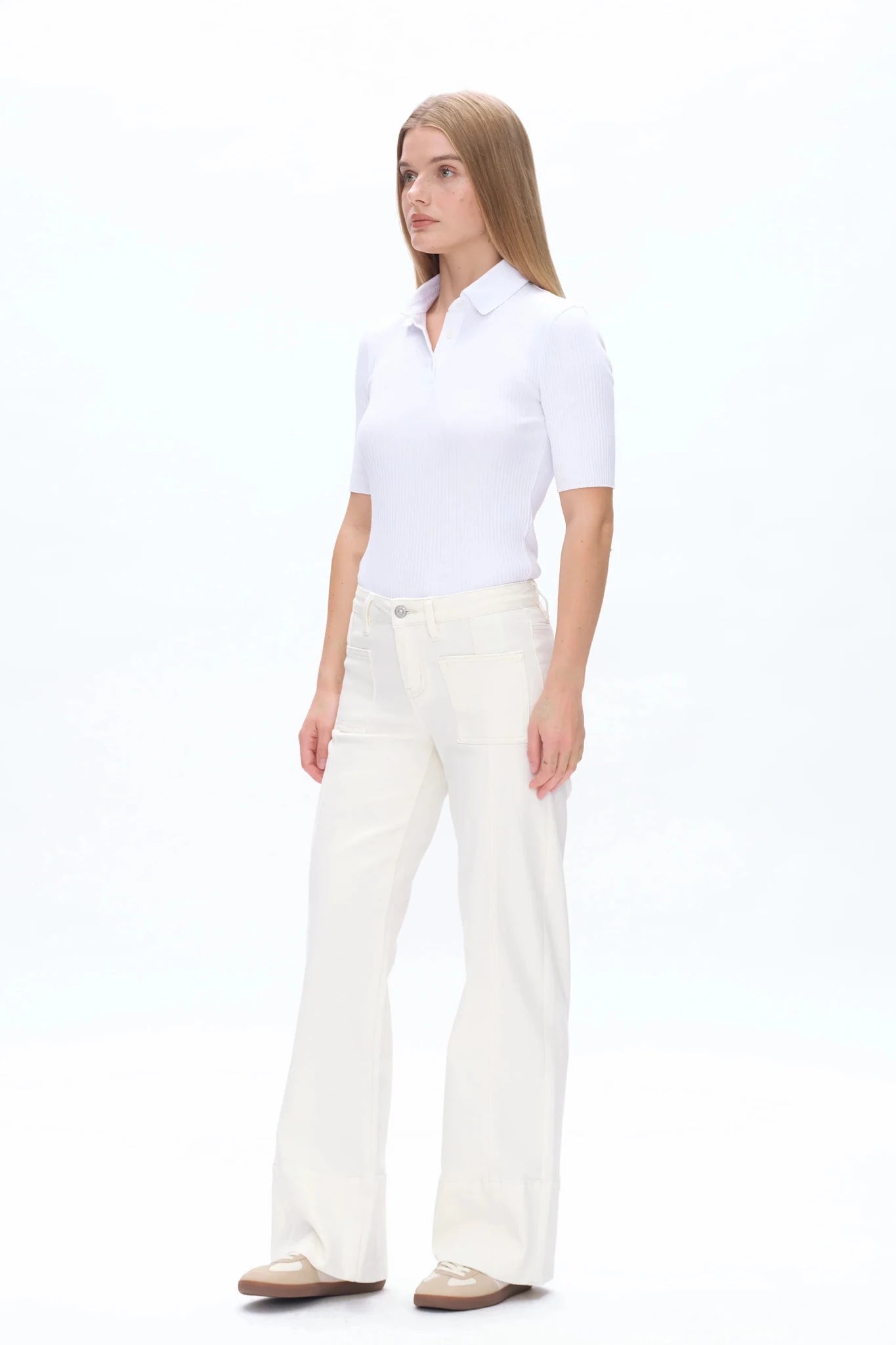 Starlight Mid - Rise Wide Leg Jeans - Sassy Inspiration