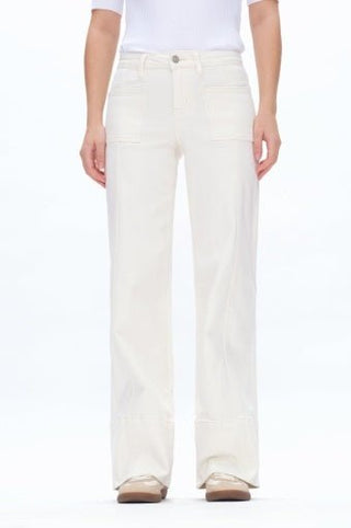 Starlight Mid - Rise Wide Leg Jeans - Sassy Inspiration