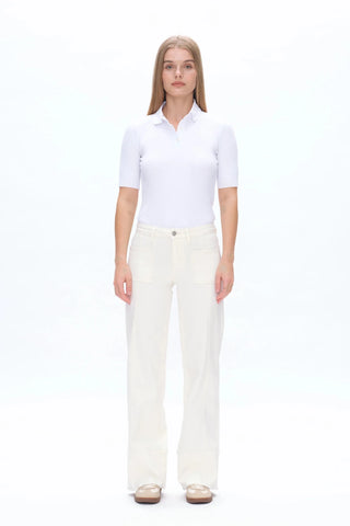 Starlight Mid - Rise Wide Leg Jeans - Sassy Inspiration