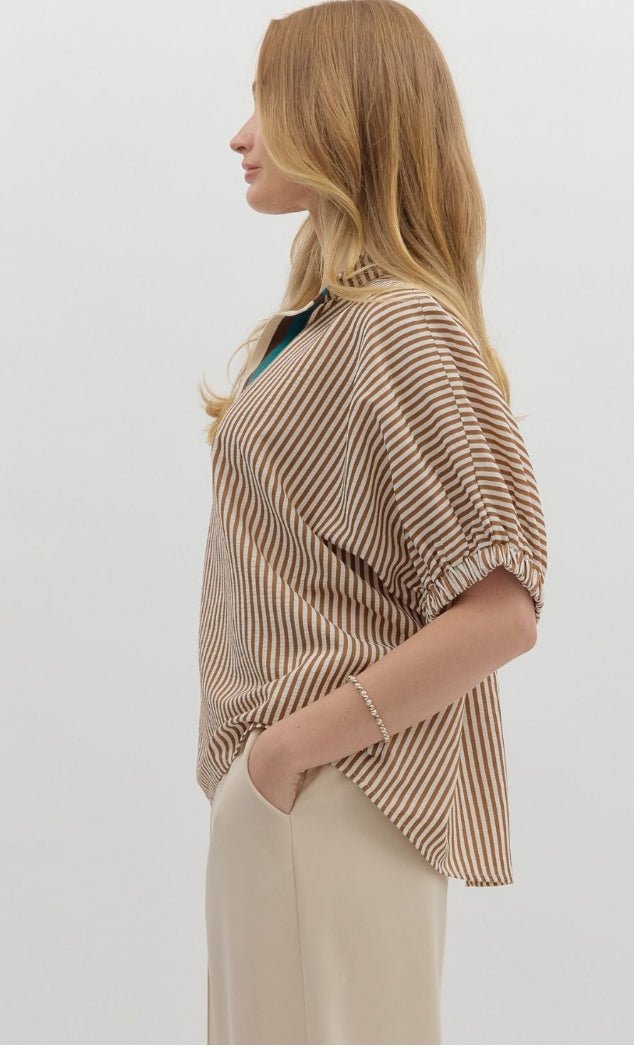 Striped Dolman Top - Sassy Inspiration