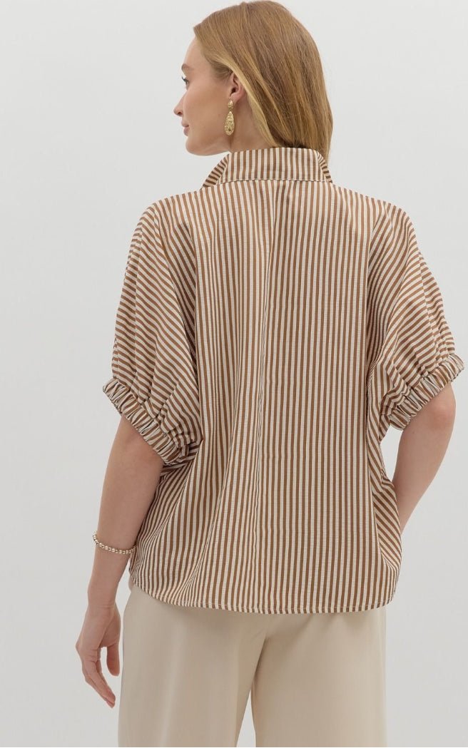 Striped Dolman Top - Sassy Inspiration