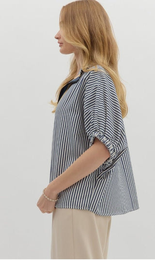Striped Dolman Top - Sassy Inspiration