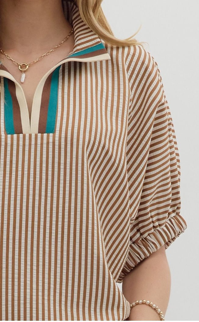 Striped Dolman Top - Sassy Inspiration