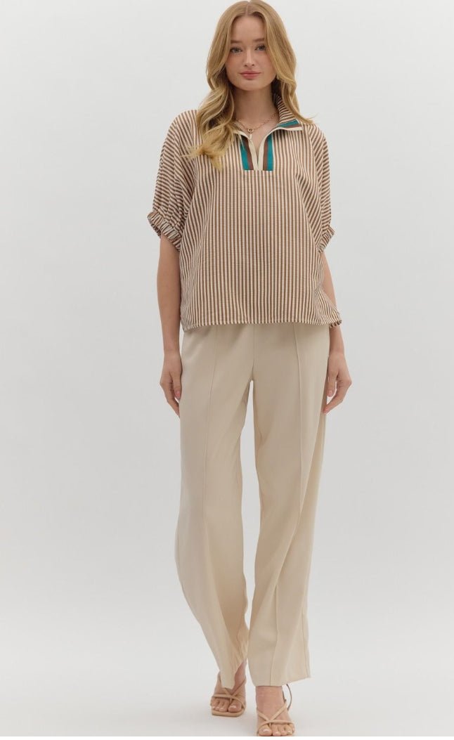 Striped Dolman Top - Sassy Inspiration