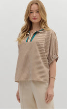 Striped Dolman Top - Sassy Inspiration