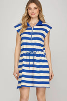 Striped Mini Dress - Sassy Inspiration