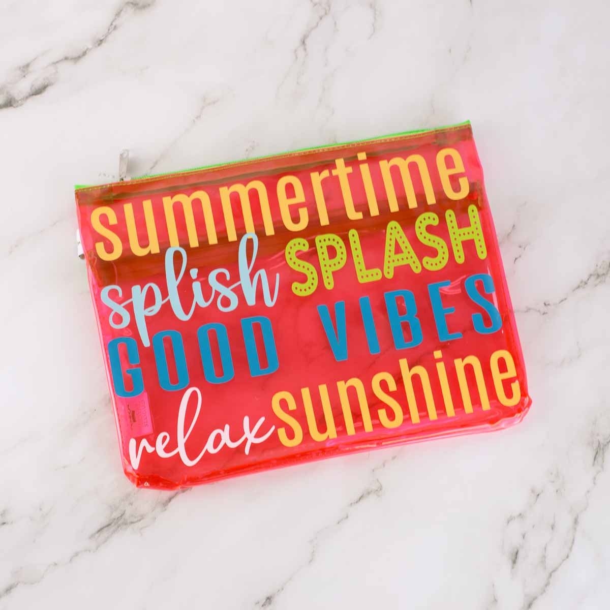 Summertime Palisade Pouch Multi 12x9 - Sassy Inspiration