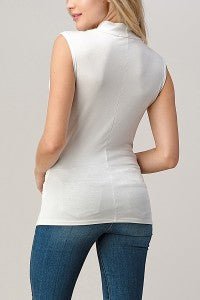 Surplice Sleeveless Top - Sassy Inspiration